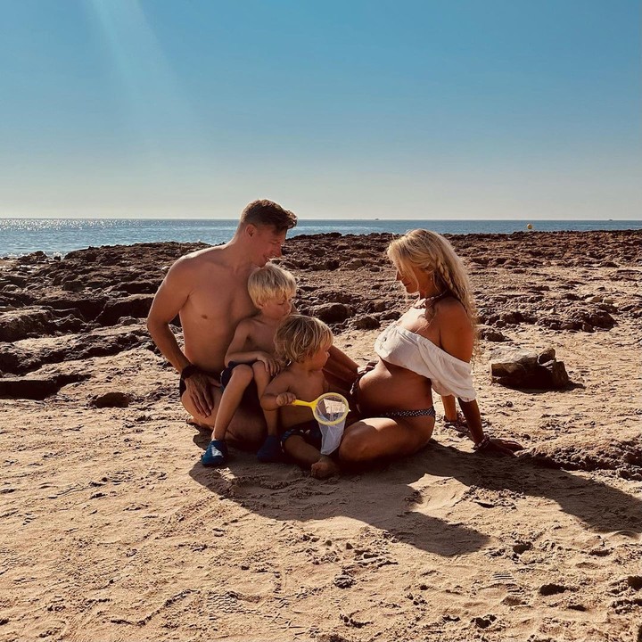 Thomas Puskailer s rodinou